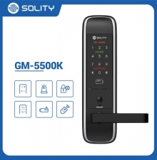 Khóa Cửa Thẻ Từ Solity GM-5500k Hàn Quốc