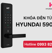 Khóa Hyundai HT HDL-5900SK – Mở Khóa Thẻ Từ, Mật Khẩu, App HT Home