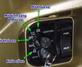 Hướng dẫn cách mở khoá xe Lead các dòng từ 2018 đến đời mới nhất