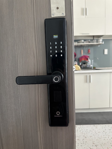 Khóa điện tử tại Jamona Heights bị kẹt không mở được