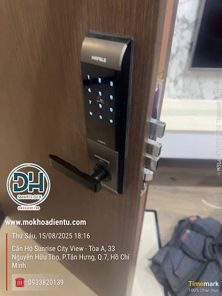 Khóa Hafele gặp lỗi kỹ thuật: không lên nguồn, liệt bàn phím, không tự khóa