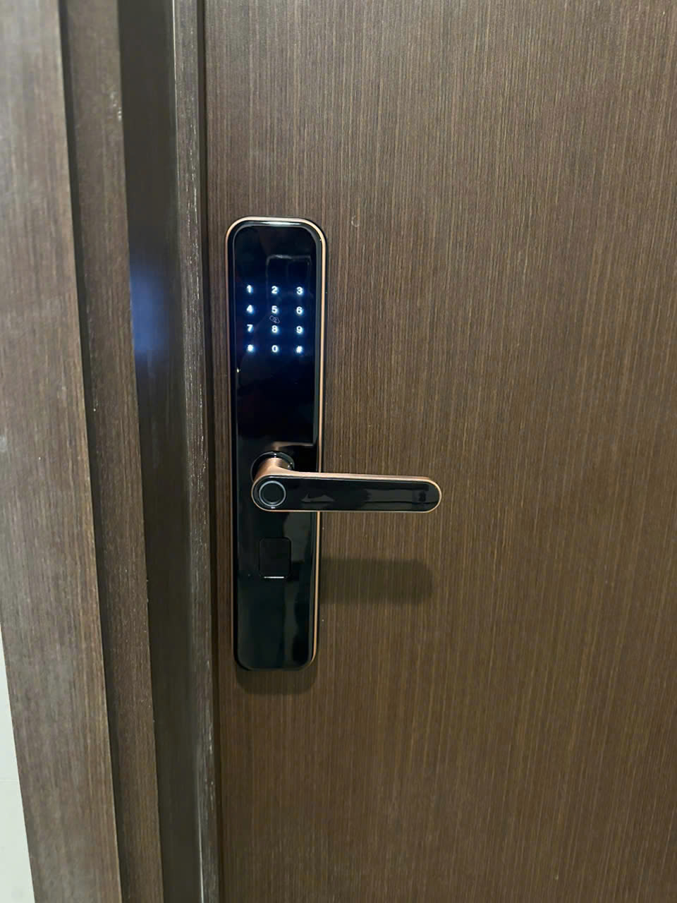 Khóa vân tay điện tử chỉ 3 triệu đồng lắp gò vấp