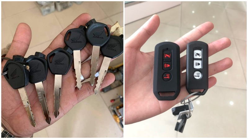 Mất chìa khoá xe máy có làm lại được không ?