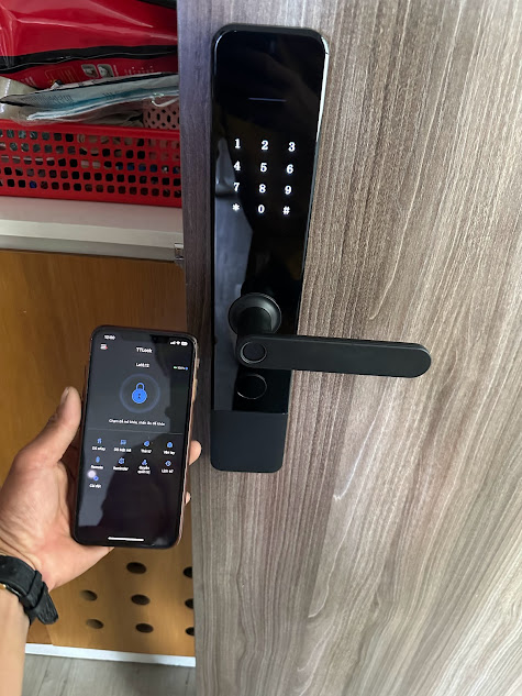 Mở khóa DH-G01 bằng vân tay, mật khẩu, TTLock cực tiện lợi