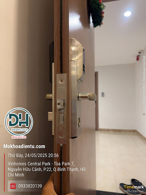 Thợ sửa khóa điện tử tại chung cư Vinhomes Bình Thạnh