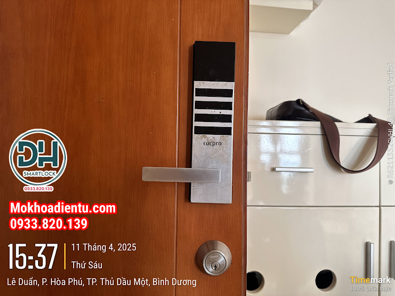 Thợ khóa sửa khóa điện tử tại Thủ Dầu Một