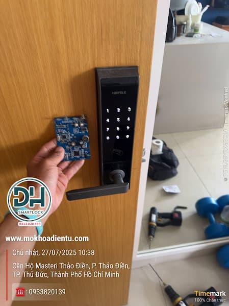 Sửa khóa vân tay tại Thảo Điền TP Thủ Đức