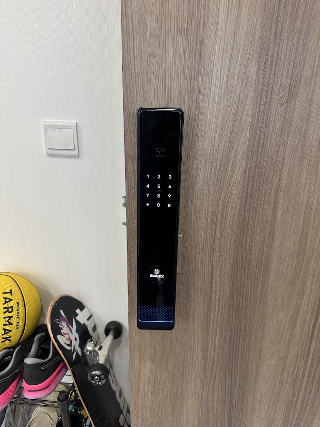 Thay khóa vân tay điện tử ở opal tower bình thạnh