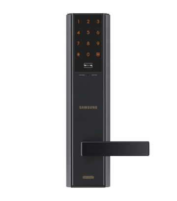 khoa-dien-tu-samsung-shp-dh537 Khóa Samsung SHP-DH537 mặt ngoài màu đen sang trọng