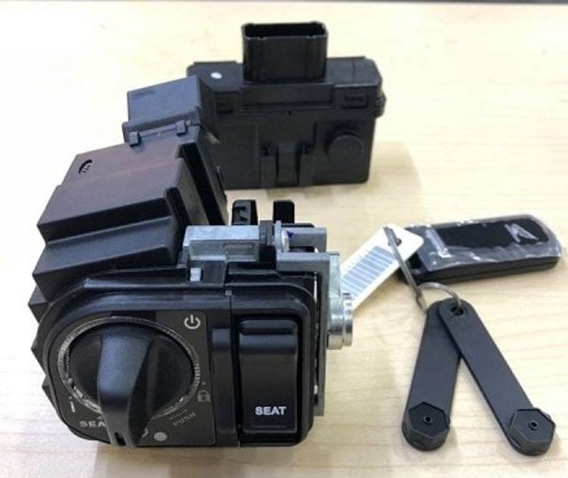 Tìm hiểu các loại khoá xe SH và giá bán chi tiết 2 Ổ khóa Smart Key SH chính hãng Honda