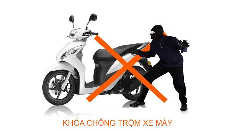 Tìm hiểu các loại khoá xe SH và giá bán chi tiết 3 Các dòng khóa chống trộm xe SH độ/nâng cấp