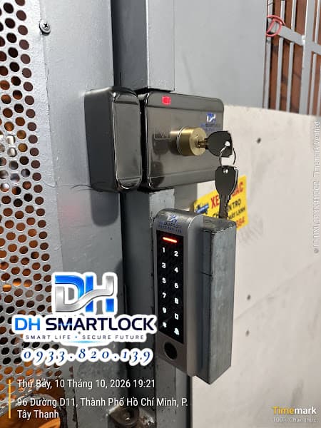 Khóa vân tay cho dãy trọ tại tây thạnh tân phú